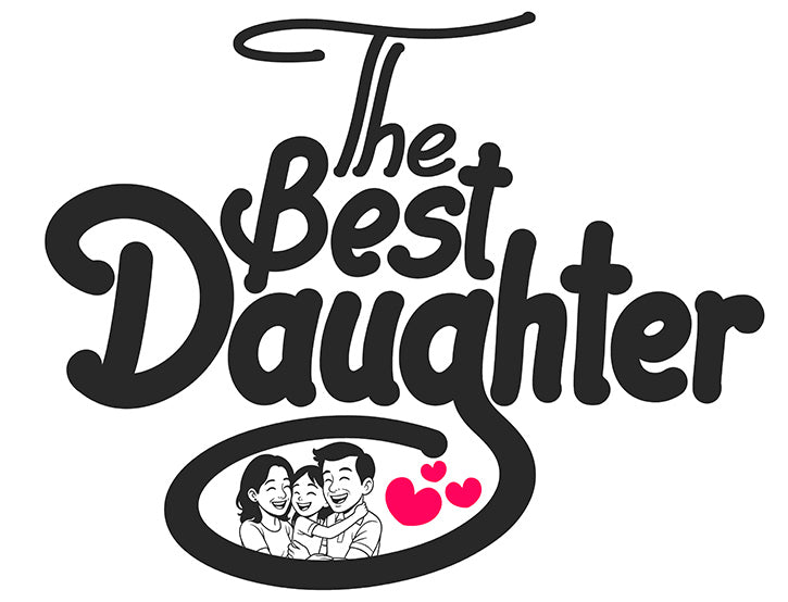 Best Daughter- Girl's Crew Neck T-Shirt (Graphic Printed)