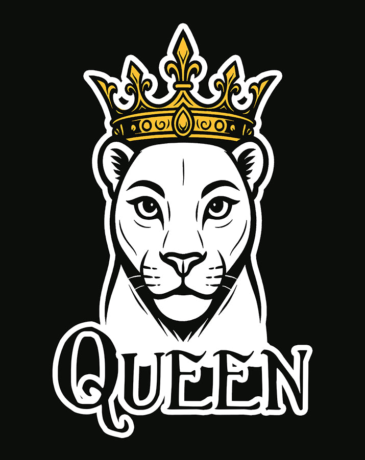 Queen (Mom)- Unisex Basic T-Shirt (Graphic Printed)