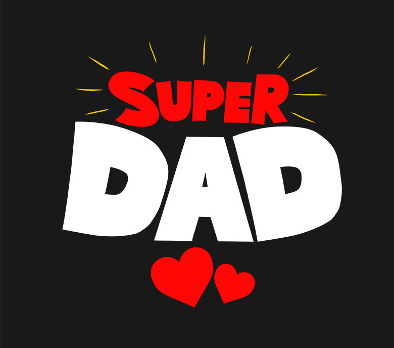 Super Dad- Unisex Basic T-Shirt (Graphic Printed)