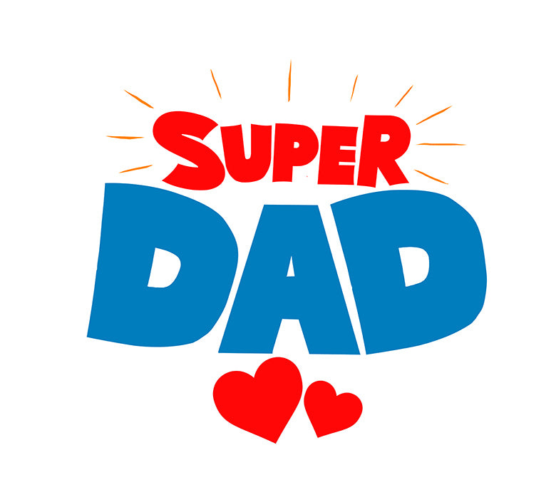 Super Dad- Unisex Basic T-Shirt (Graphic Printed)